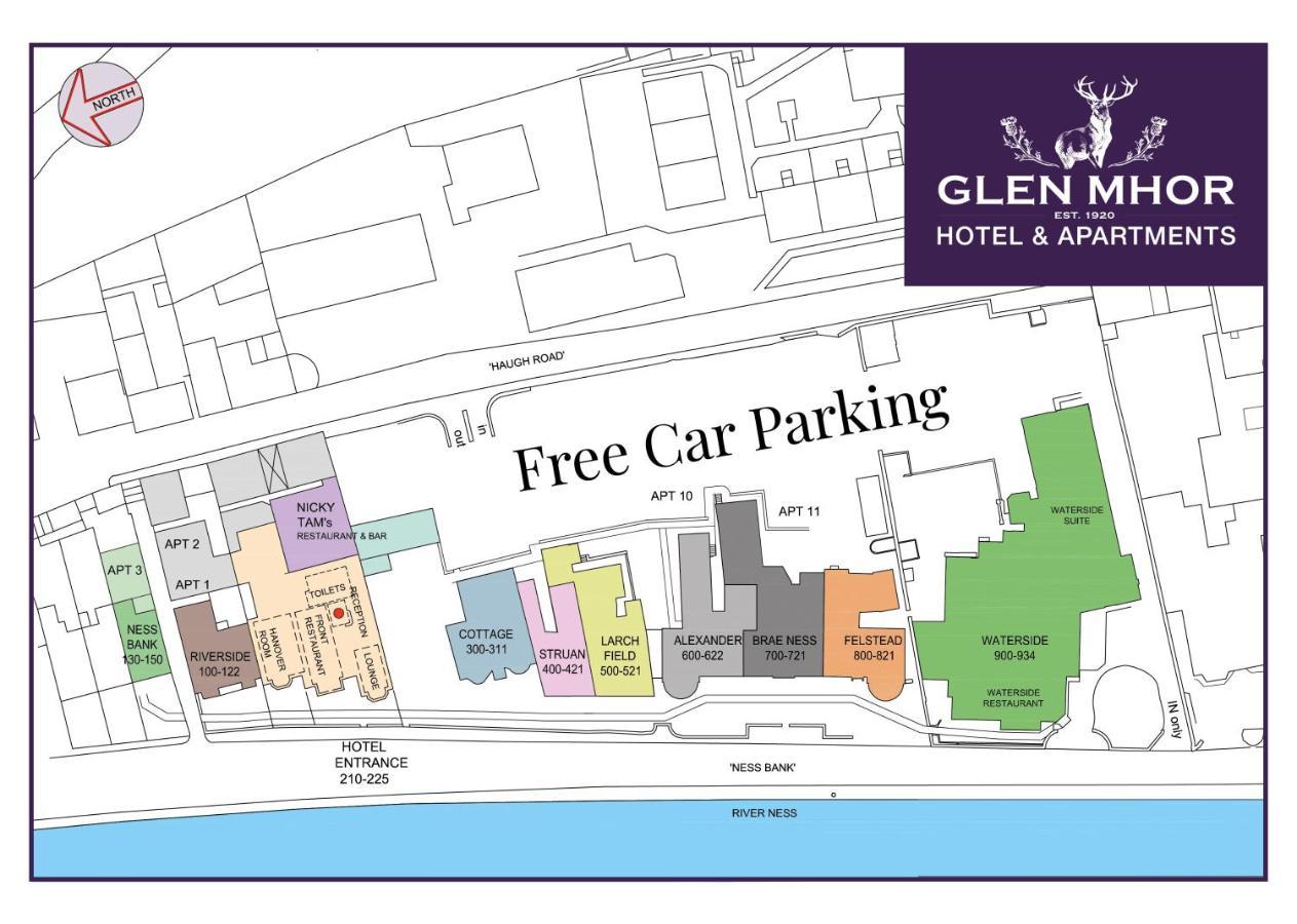 Glen Mhor Hotel And Apartments Inverness Dış mekan fotoğraf